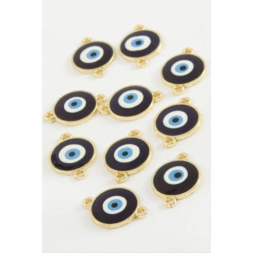 Nazar Çift Kulplu Mineli Bileklik ve Kolye Ucu Aparatı 1 Adet