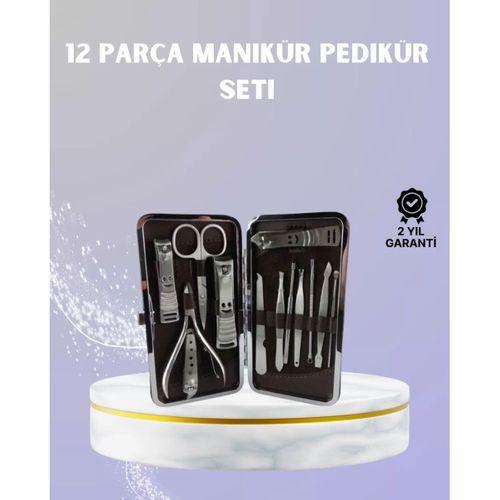 Seyahat İçin Taşınabilir Deri Çantalı Bakım Seti