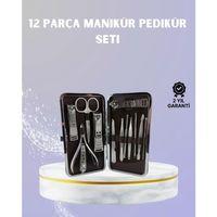 Seyahat İçin Taşınabilir Deri Çantalı Bakım Seti