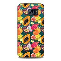 Frutix Meyve Mix 12 Samsung Galaxy S7 Edge Kılıf Desenli Silikon