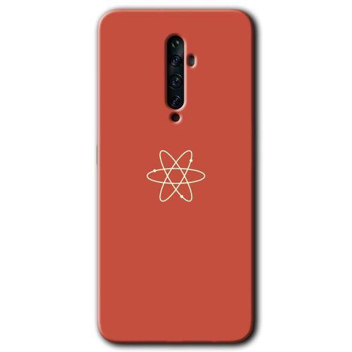 Oppo Reno 2z Kılıf HD Desen Baskılı Arka Kapak + Temperli Cam - Atom