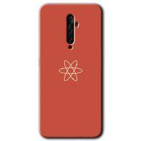 Oppo Reno 2z Kılıf HD Desen Baskılı Arka Kapak + Temperli Cam - Atom