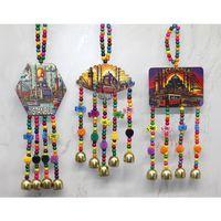 İstanbul Temalı Renkli Boncuklu Asmalı Rüzgar Çanı Alk4572