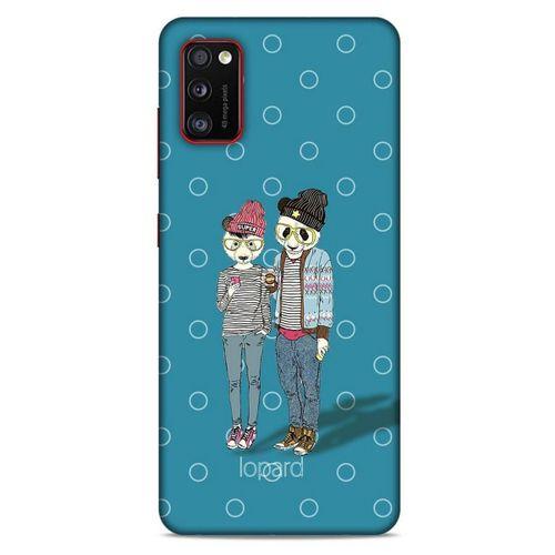 Samsung Galaxy A41 Kılıf FunnyMaX (16) Kalın Kılıf Mavi