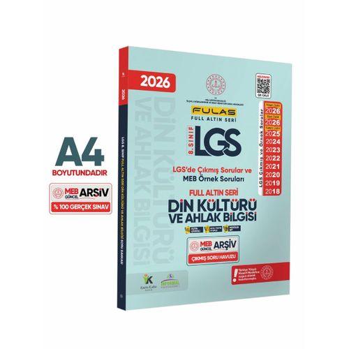 2026 8 Sınıf Full LGS Altın Seri(FULAS)LGS/MEB Örnek Çıkmış Modüler Soru Bankası Çözümlü SÖZEL SET