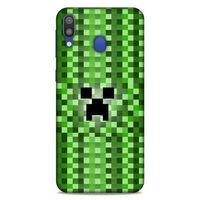 Lopard Samsung Galaxy M20 Uyumlu Kılıf PiXel (31) TPU Kılıf Steve Surat
