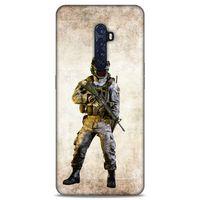Lopard Oppo Reno 2 Uyumlu Kılıf GameX (21) Koruyucu Kapak Soldier