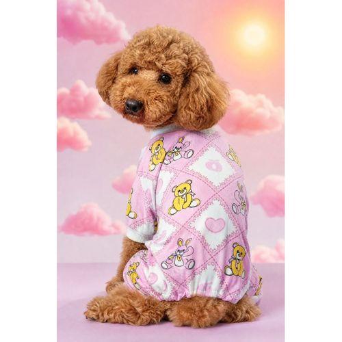 Teddy Toad Penye Köpek Tulum Pijama