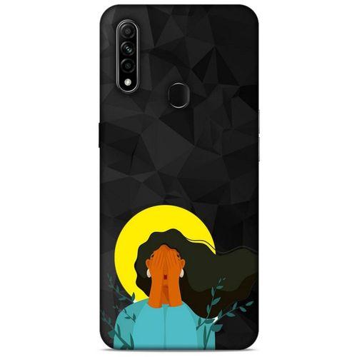 Oppo A31 Kılıf Depresyon (9) Kılıf Siyah Mavi
