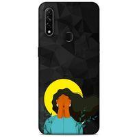 Oppo A31 Kılıf Depresyon (9) Kılıf Siyah Mavi
