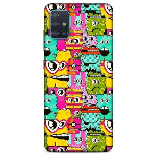 Graffitix (39) Desenli Silikon Kapak Samsung Galaxy A51 Kılıf