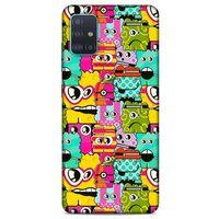 Graffitix (39) Desenli Silikon Kapak Samsung Galaxy A51 Kılıf