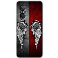 MRCİLETİSİM Huawei Nova 9 SE Kılıf HD Desen Baskılı Arka Kapak+Temperli Cam - Lucifer