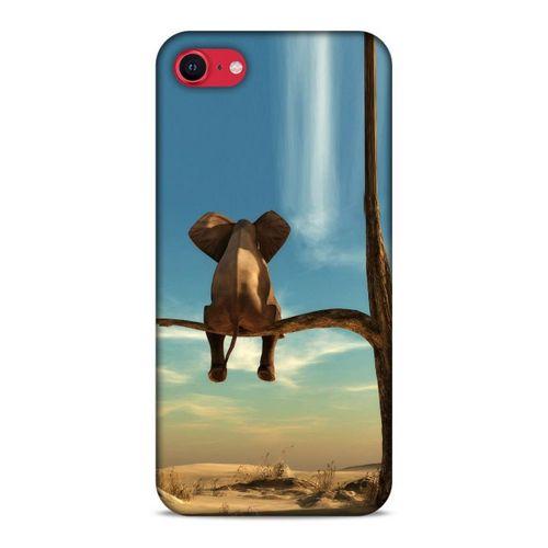 Lopard Apple iPhone SE 2020 Uyumlu Kılıf Manipülasyon ☻ (3) Kapak Baskılı