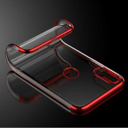 Xiaomi Mi 8 Kılıf Zore Dört Köşeli Lazer Silikon Kapak
