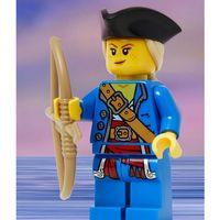Orjinal Lego Minifigür Female Pirate Tricorne Hat with Bow