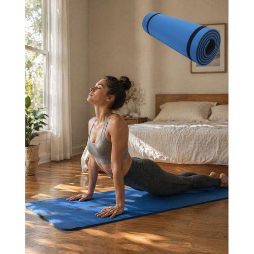 10 Mm Fitness Ve Pilates Matı Kaydırmaz Taban Konforlu Spor Minderi Hafif Taşınabilir