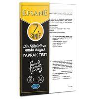 Efsane - 7.Sınıf Din Kültürü Yaprak Test