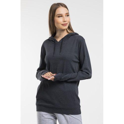 Kadın Kapş. Kanguru Cepli Sweatshirt spr21k25
