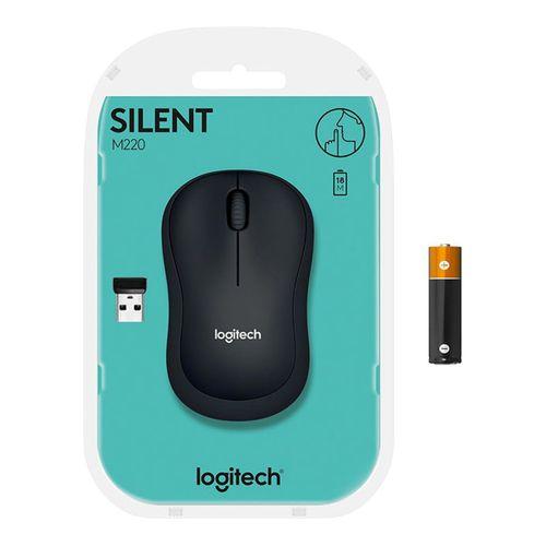 Logitech 910004878 M220 Silent Sessiz Charcoal Kablosuz Mouse