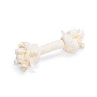 Beeztees Yavru Köpek Oyuncağı, Çift Düğümlü Diş İpi, Peluş, Pembe, 20x6x4,5cm