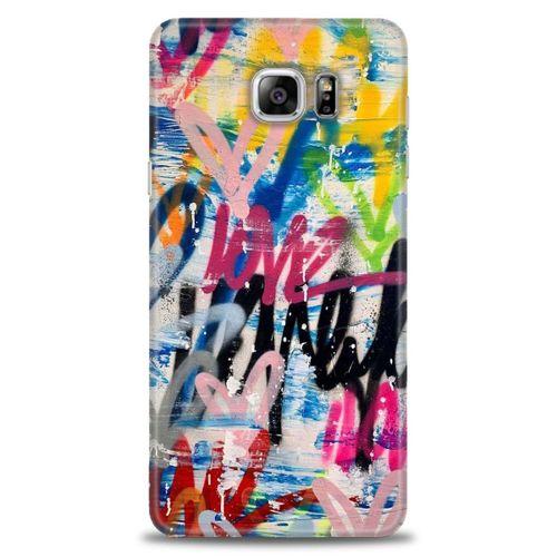 Samsung Galaxy Note 5 Kılıf HD Baskılı Kılıf - Lovee + Tam Ekran Koruyucu