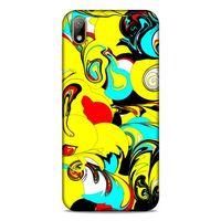 Lopard Huawei Y5 2019 Uyumlu Kılıf Soyut Sanat (26) Desenli Tpu Silikon Kılıf
