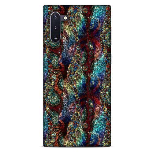 Samsung Galaxy Note 10 Kılıf Baskılı Özel Seri Taşlı (43) Thin Fit Kılıf