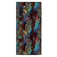 Samsung Galaxy Note 10 Kılıf Baskılı Özel Seri Taşlı (43) Thin Fit Kılıf