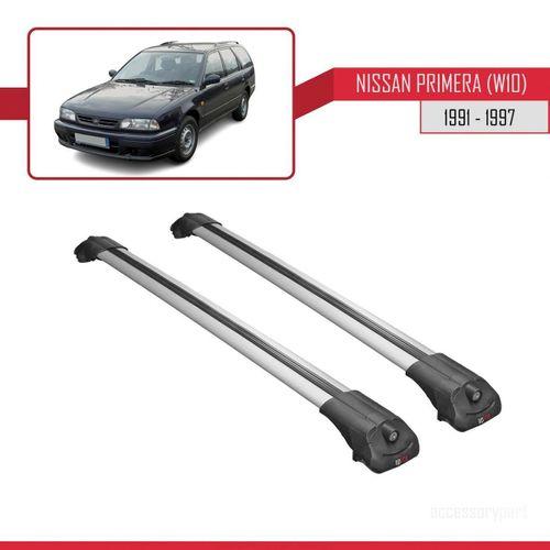 Nissan Primera (W10) 1991-1997 Arası ile uyumlu ACE-1 Ara Atkı Tavan Barı GRİ
