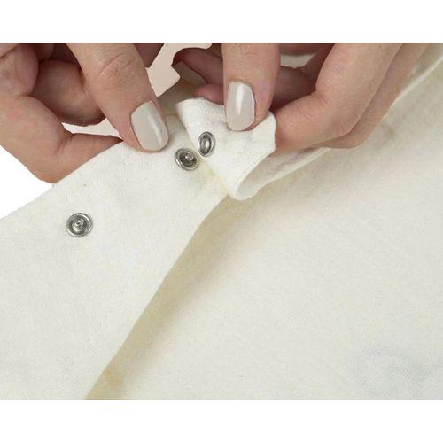 Çocuk Emzik Askılı Müslin Önlük 837 Ekru