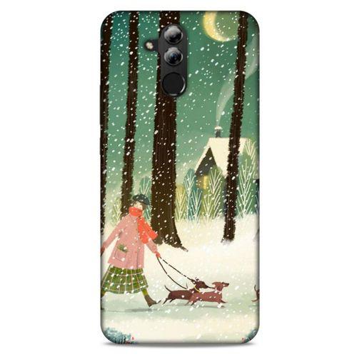 Huawei Mate 20 Lite Kılıf Snowix (39) Liquid Crystal Kılıf Karışık Renkli