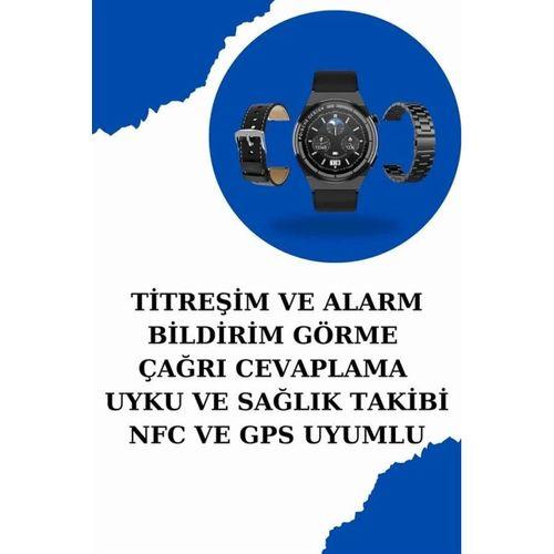 Kablosuz Bluetooth Bağlantılı Kulaklık Ve Dokunmatik Ekran Akıllı Saat Arama Cevaplama