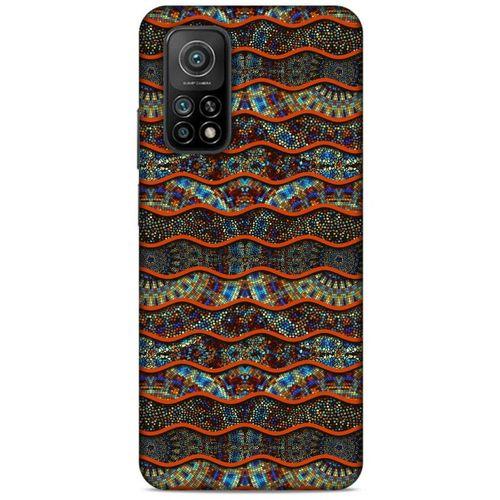Xiaomi Mi 10T 5G Kılıf Baskılı Özel Seri Taşlı (35) Fit Design Kılıf