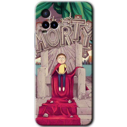 Potkal Hediye Fabrikası Vivo Y21s Kılıf HD Desen Baskılı Arka Kapak - Morty