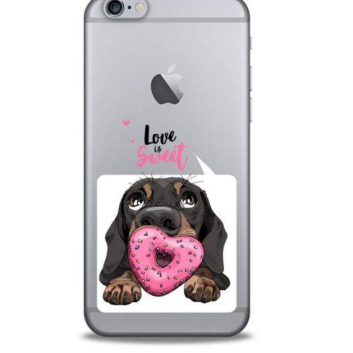 Zoologix (16) Apple Iphone 6S Şeffaf Kılıf Silikon Desenli