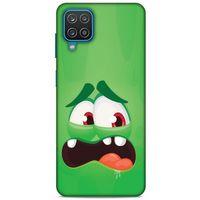 Lopard Samsung Galaxy A12 Uyumlu Kılıf Emojix (85) Fit Design Kılıf