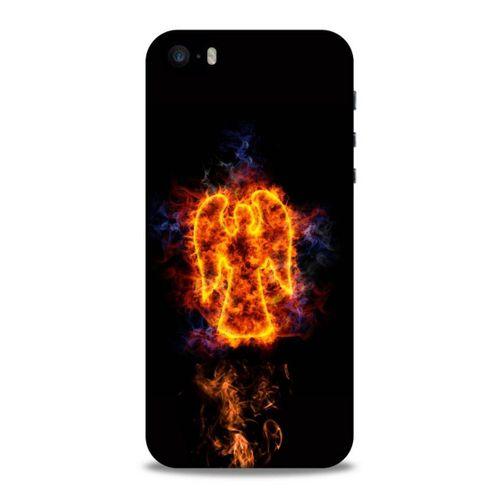 Lopard Apple Iphone 5 Uyumlu Kılıf FireX (6) Silikon Kılıf Melek