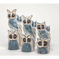 Ahşap 3'lü Baykuş Seti 3okas-18