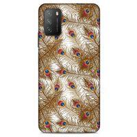 Lopard Xiaomi Poco M3 Uyumlu Kılıf Tüyler (25) Antişok Kapak