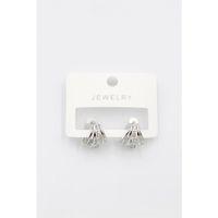 Taşlı Küpe - Gümüş