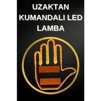 Led Işık El İşareti Araç Camı İçin Uzaktan Kumandalı