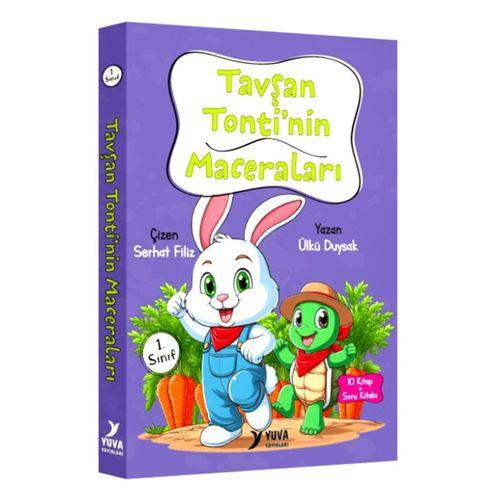 Yuva Tavşan Tontinin Maceraları 1.Sınıf Hikaye Seti 10Lu 16şar syf