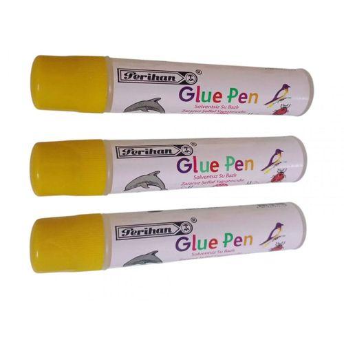 PERİHAN GLUE PEN SOLVENTSİZ SU BAZLI YAPIŞTIRICI ( Üç Adet)