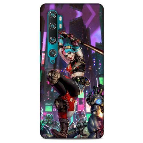 Xiaomi Mi Cc9 Pro Uyumlu Kılıf Harley Quinn (29) Arka Koruma Kılıfı Koyu haki