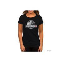 Jurassic Park Claw Siyah Kadın Tişört