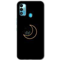 Tecno Spark 7T HD Baskılı Kılıf + 9D Tam Ekran Koruyucu - İyi Geceler