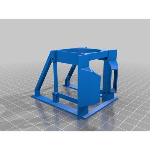 Çift Fan Hotend Tenlog TL D3 V2 (Bu ürün Sadece Plastik parçadır - Almadan Önce Soru Sorabilirsiniz)