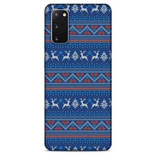 Kazak (21) Desenli Silikon Kapak Samsung Galaxy S20 Kılıf