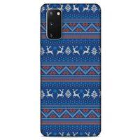 Kazak (21) Desenli Silikon Kapak Samsung Galaxy S20 Kılıf